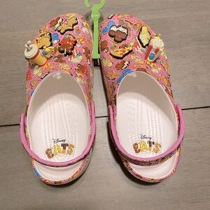 Disney Parks Disney Eats Crocs Men 7 Womens 9 Clogs Pink New